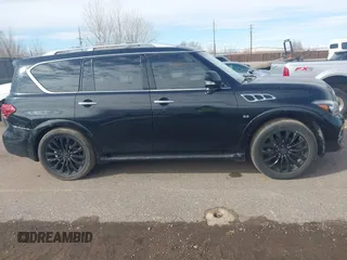 2015 Infiniti QX80 with VIN JN8AZ2NF1F9572769, listed as a IAAI auction lot 41478820 with 143,892 mi miles and . Bid and sale history available at DreamBid. Image 13.