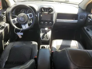 2017 Jeep Compass High Altitude with VIN 1C4NJCEA3HD151540, listed as a Copart auction lot 50071825 with 125,556 mi miles and Salvage title. Bid and sale history available at DreamBid. Image 8.