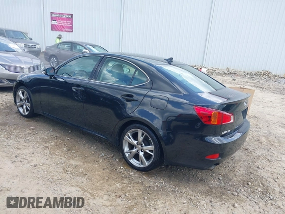 2010 Lexus IS 250 with VIN JTHBF5C23A5122744, listed as a IAAI auction lot 42154464 with 169,697 mi miles and . Bid and sale history available at DreamBid. Image 3.