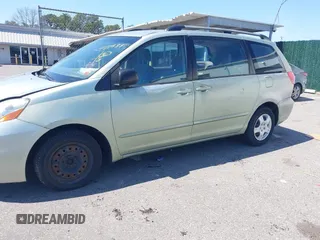2006 Toyota Sienna CE with VIN 5TDZA23C36S497492, listed as a IAAI auction lot 42083187 with 169,514 mi miles. Bid and sale history available at carsss.com. Image 6.