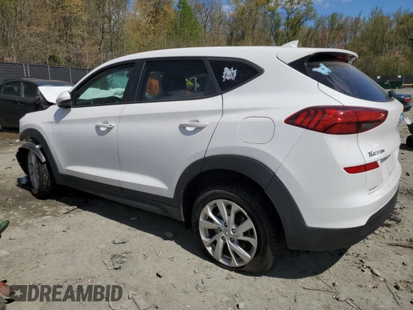 2020 Hyundai Tucson SE z VIN KM8J2CA43LU133054, wystawiony jako Copart lot #53055085 z przebiegiem 57 529 mil mil oraz Szkoda całkowita • Salvage title. Historia ofert i sprzedaży dostępna na DreamBid. Obrazek 2.