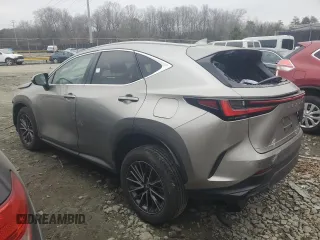 2024 Lexus NX with VIN 2T2GGCEZ5RC050278, listed as a Copart auction lot 43696245 with 0 mi miles and Salvage Title. Bid and sale history available at carsss.com. Image 2.
