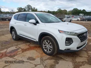 2020 Hyundai Santa Fe SEL w/SULEV with VIN 5NMS33AD9LH299253, listed as a IAAI auction lot 40772329 with 59,710 mi miles. Bid and sale history available at carsss.com. Image 1.
