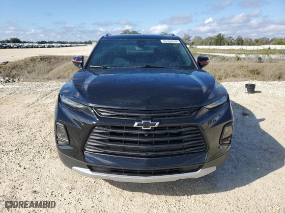 2022 Chevrolet Blazer LT with VIN 3GNKBDRS2NS130934, listed as a Copart auction lot 85164934 with 27,266 mi miles and Salvage Title. Bid and sale history available at carsss.com. Image 5.