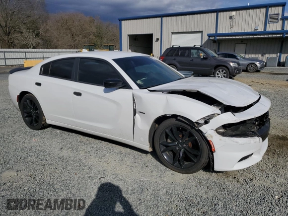 2017 Dodge Charger R/T with VIN 2C3CDXCT6HH520442, listed as a Copart auction lot 47974535 with 141,315 mi miles and Salvage Title. Bid and sale history available at DreamBid. Image 4.