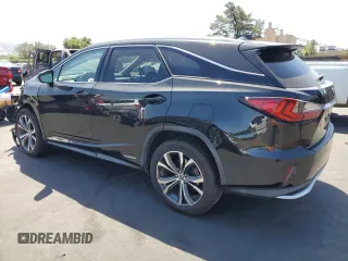 2018 Lexus RX 450hL Premium with VIN JTJDGKCAXJ2000538, listed as a Copart auction lot 61776195 with 74,988 mi miles and Salvage title. Bid and sale history available at DreamBid. Image 2.