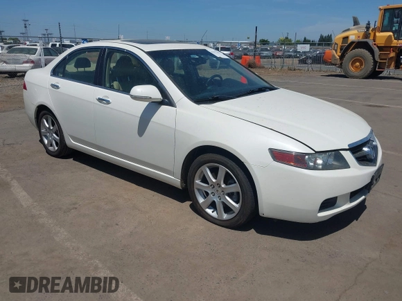 2004 Acura TSX w/Navigation with VIN JH4CL96924C024964, listed as a IAAI auction lot 42372283 with 206,892 mi miles and . Bid and sale history available at DreamBid. Image 1.