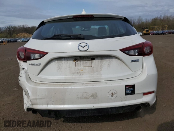 2017 Mazda 3 Grand Touring with VIN JM1BN1M3XH1132760, listed as a Copart auction lot 53936725 with 139,263 mi miles and Salvage Title. Bid and sale history available at DreamBid. Image 6.