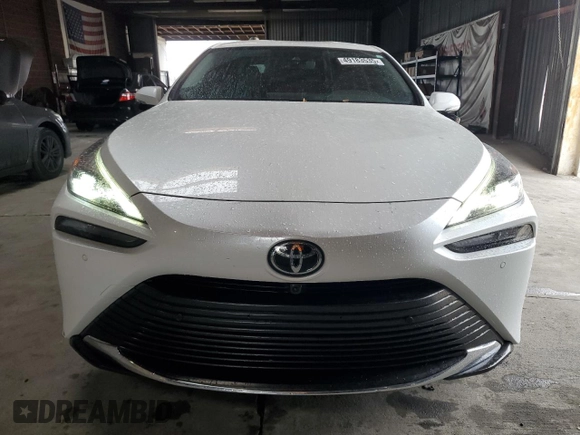 2023 Toyota Mirai XLE with VIN JTDAAAAA2PA008555, listed as a Copart auction lot 49183535 with 24,013 mi miles and Salvage Title. Bid and sale history available at carsss.com. Image 5.