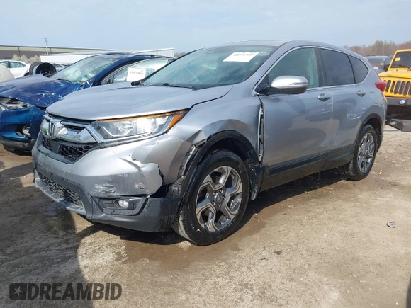 2017 Honda CR-V EX-L with VIN 5J6RW2H88HL061094, listed as a IAAI auction lot 42056853 with 160,978 mi miles. Bid and sale history available at carsss.com. Image 17.