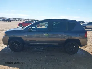 2014 Jeep Compass Sport with VIN 1C4NJCBA4ED880940, listed as a IAAI auction lot 41712357 with 156,171 mi miles. Bid and sale history available at carsss.com. Image 14.