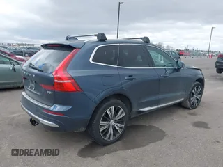2022 Volvo XC60 Inscription with VIN YV4L12RL9N1086152, listed as a IAAI auction lot 41691323 with 35,055 mi miles and . Bid and sale history available at DreamBid. Image 4.