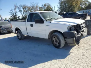 2005 Ford F-150 XL with VIN 1FTRF12W15NB44065, listed as a Copart auction lot 47255975 with 118,470 mi miles and Salvage Title. Bid and sale history available at carsss.com. Image 4.