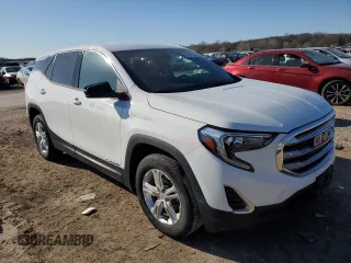 2018 GMC Terrain SLE with VIN 3GKALTEVXJL363335, listed as a Copart auction lot 49911575 with 100,628 mi miles and Salvage Title. Bid and sale history available at carsss.com. Image 4.