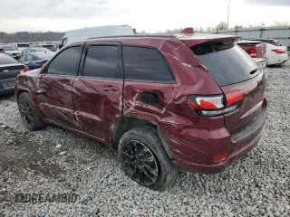 2018 Jeep Grand Cherokee Laredo E with VIN 1C4RJFAG6JC215692, listed as a Copart auction lot 46873295 with 79,396 mi miles and Salvage Title. Bid and sale history available at DreamBid. Image 2.