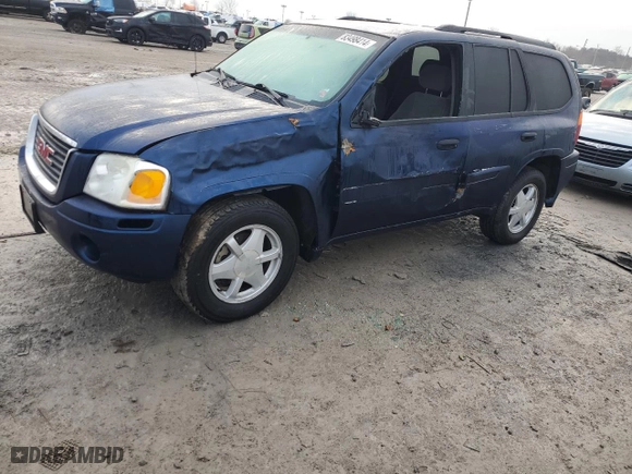 2003 GMC Envoy SLT with VIN 1GKDS13S132333027, listed as a Copart auction lot 83498414 with 90,172 mi miles and Salvage Title. Bid and sale history available at carsss.com. Image 1.