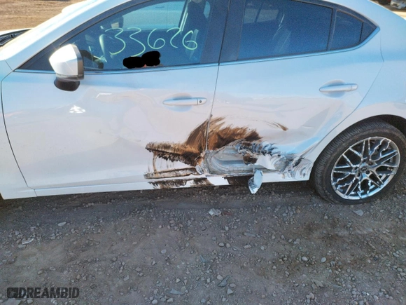2017 Mazda Mazda3 4-Door Sport with VIN 3MZBN1U74HM102060, listed as a Copart auction lot 64707912 with 33,626 mi miles and Salvage Title. Bid and sale history available at carsss.com. Image 9.