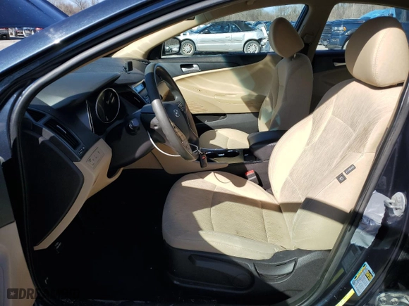 2011 Hyundai Sonata GLS with VIN 5NPEB4AC6BH192630, listed as a Copart auction lot 49996795 with 91,094 mi miles and Salvage Title. Bid and sale history available at carsss.com. Image 7.
