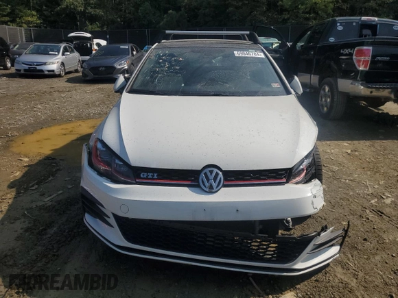 2018 Volkswagen GTI S with VIN 3VW447AU5JM253827, listed as a Copart auction lot 69046784 with 66,027 mi miles and Salvage Title. Bid and sale history available at DreamBid. Image 5.