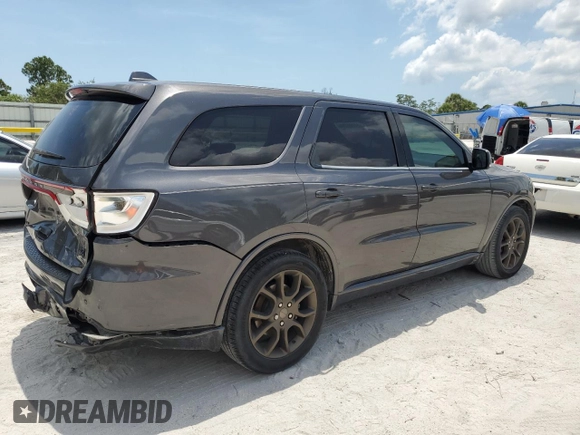 2017 Dodge Durango R/T with VIN 1C4SDHCT3HC606243, listed as a Copart auction lot 56936285 with 175,137 mi miles and Salvage title. Bid and sale history available at DreamBid. Image 3.
