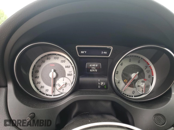 2015 Mercedes-Benz CLA 250 with VIN WDDSJ4GB0FN229669, listed as a Copart auction lot 61818805 with 82,975 mi miles and Clean title. Bid and sale history available at DreamBid. Image 9.