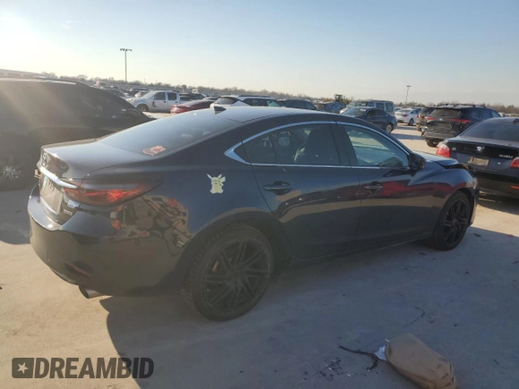 2020 Mazda 6 Grand Touring with VIN JM1GL1TY0L1518914, listed as a Copart auction lot 88895275 with 85,295 mi miles and Salvage Title. Bid and sale history available at DreamBid. Image 3.