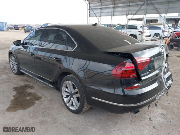 2017 Volkswagen Passat 1.8T SE w/Technology with VIN 1VWGT7A36HC074702, listed as a IAAI auction lot 41805024 with 124,857 mi miles. Bid and sale history available at carsss.com. Image 3.