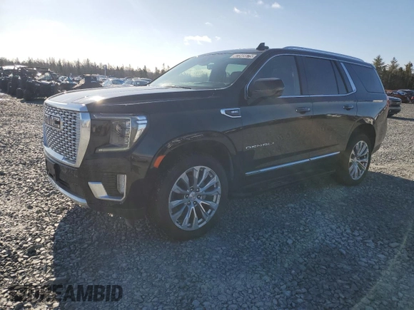 2024 GMC Yukon Denali with VIN 1GKS2DKL8RR396015, listed as a Copart auction lot 47345675 with 2,220 mi miles and Clean Title. Bid and sale history available at carsss.com. Image 1.
