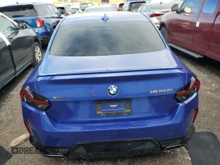 2022 BMW 2 Series M240i xDrive with VIN 3MW53CM09N8C50310, listed as a Copart auction lot 49436413 with 18,687 mi miles. Bid and sale history available at carsss.com. Image 6.
