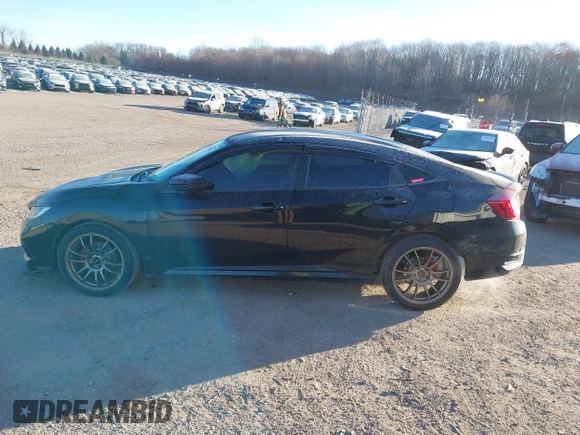 2019 Honda Civic Sedan Sport with VIN 2HGFC2F85KH550529, listed as a IAAI auction lot 41293816 with 44,584 mi miles. Bid and sale history available at carsss.com. Image 14.