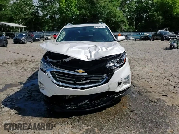 2018 Chevrolet Equinox LT with VIN 2GNAXJEVXJ6348575, listed as a Copart auction lot 61253785 with 147,855 mi miles and Salvage title. Bid and sale history available at DreamBid. Image 14.