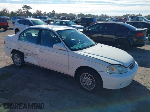 2000 Honda Civic EX with VIN JHMEJ8649YS004722, listed as a IAAI auction lot 41407120 with 95,065 mi miles. Bid and sale history available at carsss.com. Image 1.