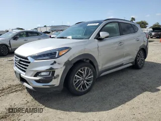 2020 Hyundai Tucson Ultimate with VIN KM8J33AL9LU175507, listed as a Copart auction lot 51878105 with 44,920 mi miles and Salvage title. Bid and sale history available at DreamBid. Image 1.