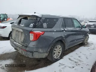 2021 Ford Explorer with VIN 1FMSK8BH0MGA71485, listed as a Copart auction lot 44632955 with 132,040 mi miles and Salvage Title. Bid and sale history available at carsss.com. Image 3.