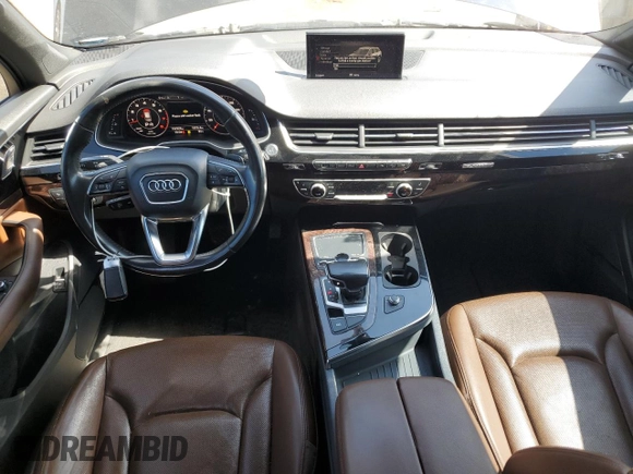 2017 Audi Q7 Premium Plus with VIN WA1LAAF78HD008754, listed as a Copart auction lot 60796555 with 152,920 mi miles and Clean title. Bid and sale history available at DreamBid. Image 8.