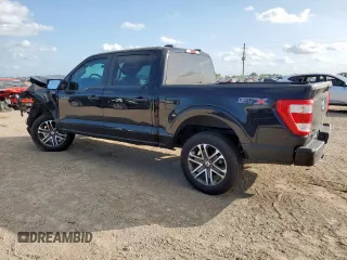 2021 Ford F-150 XL with VIN 1FTFW1E50MFB62183, listed as a Copart auction lot 60079265 with 151,203 mi miles and Salvage title. Bid and sale history available at DreamBid. Image 2.