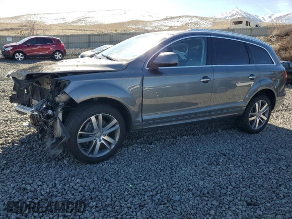 2014 Audi Q7 Premium Plus with VIN WA1LMAFE9ED014273, listed as a Copart auction lot 45994825 with Not provided miles and Salvage title. Bid and sale history available at DreamBid. Image 1.
