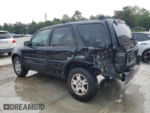 2004 Ford Escape Limited with VIN 1FMCU04164KB51256, listed as a Copart auction lot 58969565 with 137,360 mi miles and Salvage title. Bid and sale history available at DreamBid. Image 2.