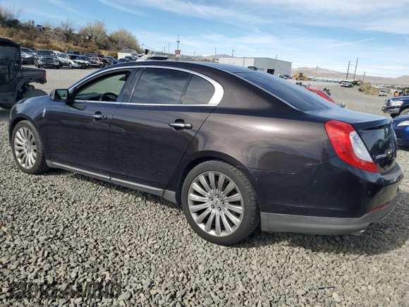 2014 Lincoln MKS with VIN 1LNHL9EK7EG606902, listed as a Copart auction lot 41837775 with 138,764 mi miles and Salvage Title. Bid and sale history available at DreamBid. Image 2.