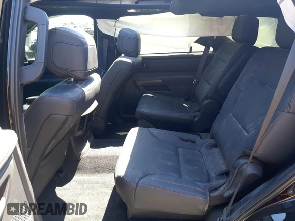 2024 Toyota Sequoia SR5 with VIN 7SVAAABA9RX030749, listed as a Copart auction lot 63784054 with 1,504 mi miles and Salvage Title. Bid and sale history available at carsss.com. Image 11.