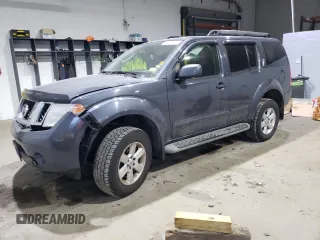 2011 Nissan Pathfinder S with VIN 5N1AR1NBXBC624606, listed as a Copart auction lot 84837174 with 165,638 mi miles and Salvage title. Bid and sale history available at DreamBid. Image 1.