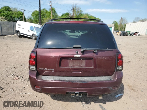 2007 Chevrolet TrailBlazer LS with VIN 1GNDT13S272307610, listed as a Copart auction lot 55402725 with 174,627 mi miles and Salvage Title. Bid and sale history available at DreamBid. Image 6.