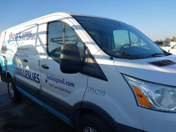 2016 Ford Transit Cargo Van with VIN 1FTYR1ZM8GKA39180, listed as a IAAI auction lot 41245425 with 115,018 mi miles. Bid and sale history available at carsss.com. Image 13.