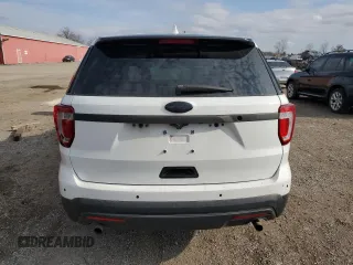 2016 Ford Utility Police Interceptor with VIN 1FM5K8AR2GGA39214, listed as a Copart auction lot 78674334 with 243,850 mi miles and Salvage Title. Bid and sale history available at carsss.com. Image 6.