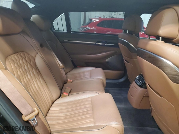 2020 Genesis G90 3.3T Premium with VIN KMTF34PA8LU081156, listed as a Copart auction lot 44808875 with 53,629 mi miles and Salvage Title. Bid and sale history available at carsss.com. Image 10.