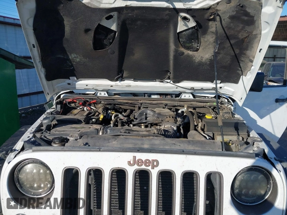 2016 Jeep Wrangler Unlimited Sahara with VIN 1C4BJWEG5GL243004, listed as a IAAI auction lot 40438321 with 121,360 mi miles and . Bid and sale history available at DreamBid. Image 10.
