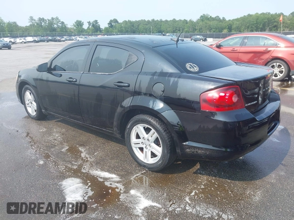 2013 Dodge Avenger SXT with VIN 1C3CDZCG1DN526424, listed as a IAAI auction lot 42379940 with 151,231 mi miles and . Bid and sale history available at DreamBid. Image 3.