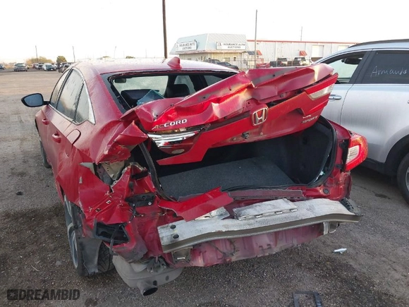 2019 Honda Accord Sedan Sport 1.5T with VIN 1HGCV1F34KA151962, listed as a IAAI auction lot 41471178 with 110,525 mi miles. Bid and sale history available at carsss.com. Image 3.