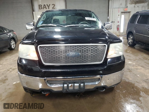 2006 Ford F-150 XLT with VIN 1FTPW14V26KD04226, listed as a Copart auction lot 51865075 with 133,204 mi miles and Salvage title. Bid and sale history available at DreamBid. Image 5.