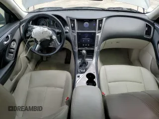2015 Infiniti Q50 with VIN JN1BV7AP7FM355170, listed as a Copart auction lot 57448855 with 207,871 mi miles and Salvage title. Bid and sale history available at DreamBid. Image 8.